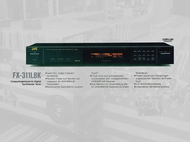 JVC stereo tuner