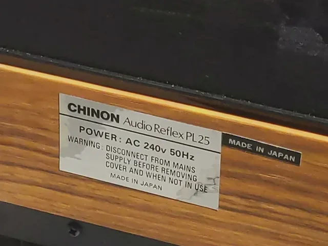 CHINON Audio Reflex PL-25