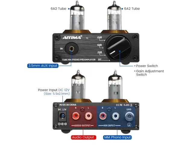 AIYIMA TUBE T3 Hi-Fi