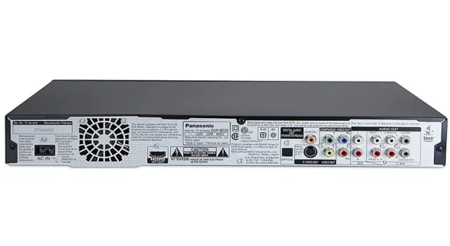 PANASONIC DMP BD 30